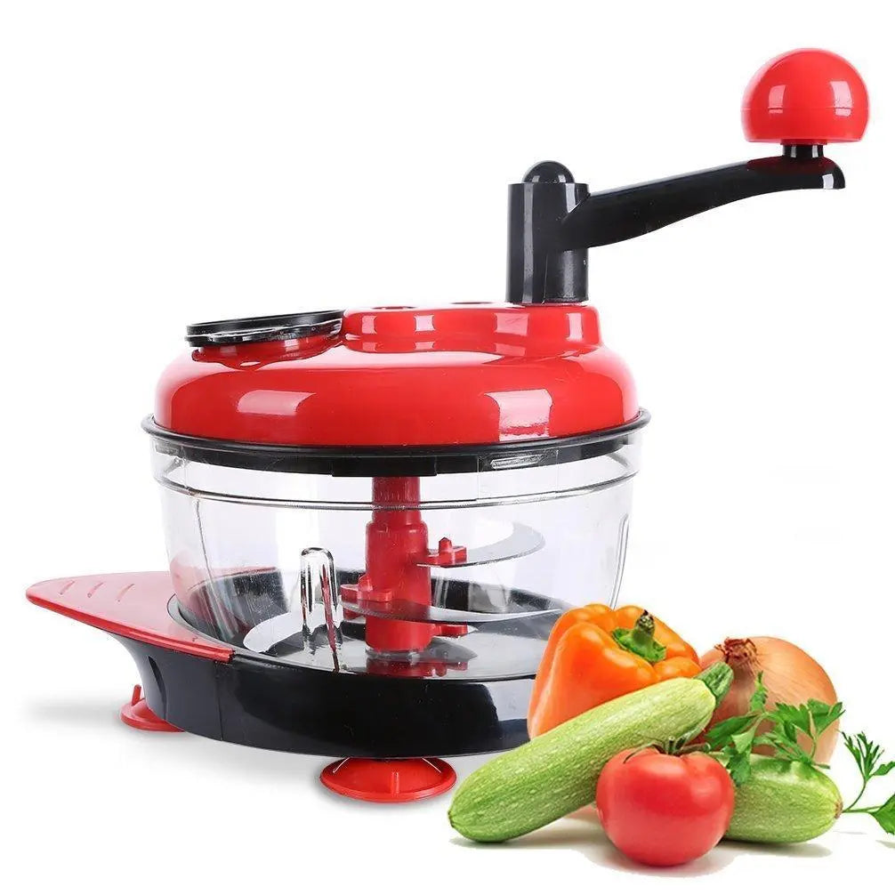 Hand Food Chopper, Vegetable Quick Chopper Manual Food Processor Digital-dream