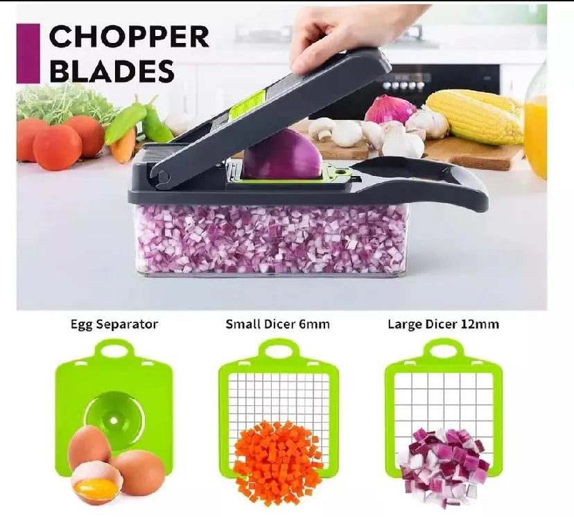 One Step Precision Cutting Genius NIcer Dicer Plus 13 In 1 Digital-dream