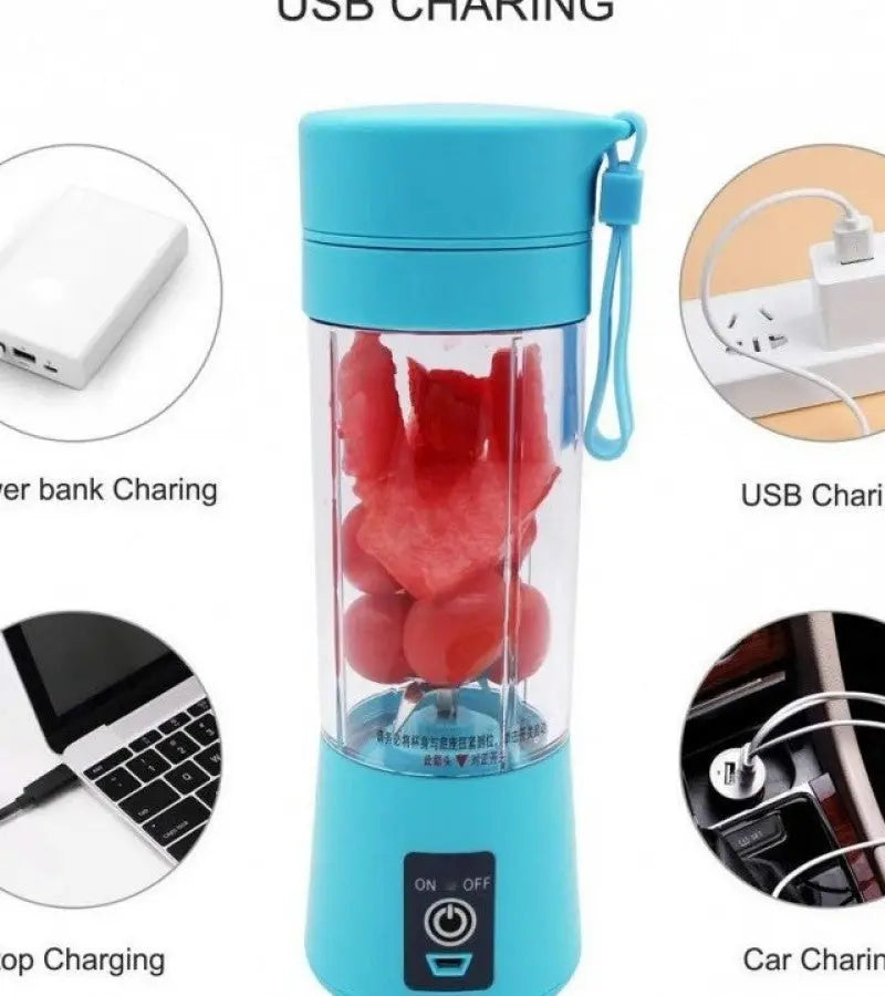 Portable Juicer Blender 380M Juicer Mixers Fruit Extractors 2 In 1 Accompanying Cup Digital-dream