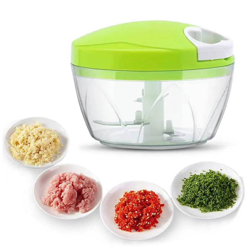 Speedy Chopper Manual Food Chopper For Vegetable Fruits Nuts Onions Chopper Digital-dream